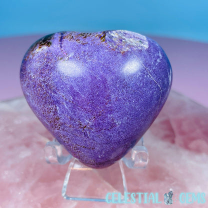 Atlantisite Heart Medium Carving - CHIPPED