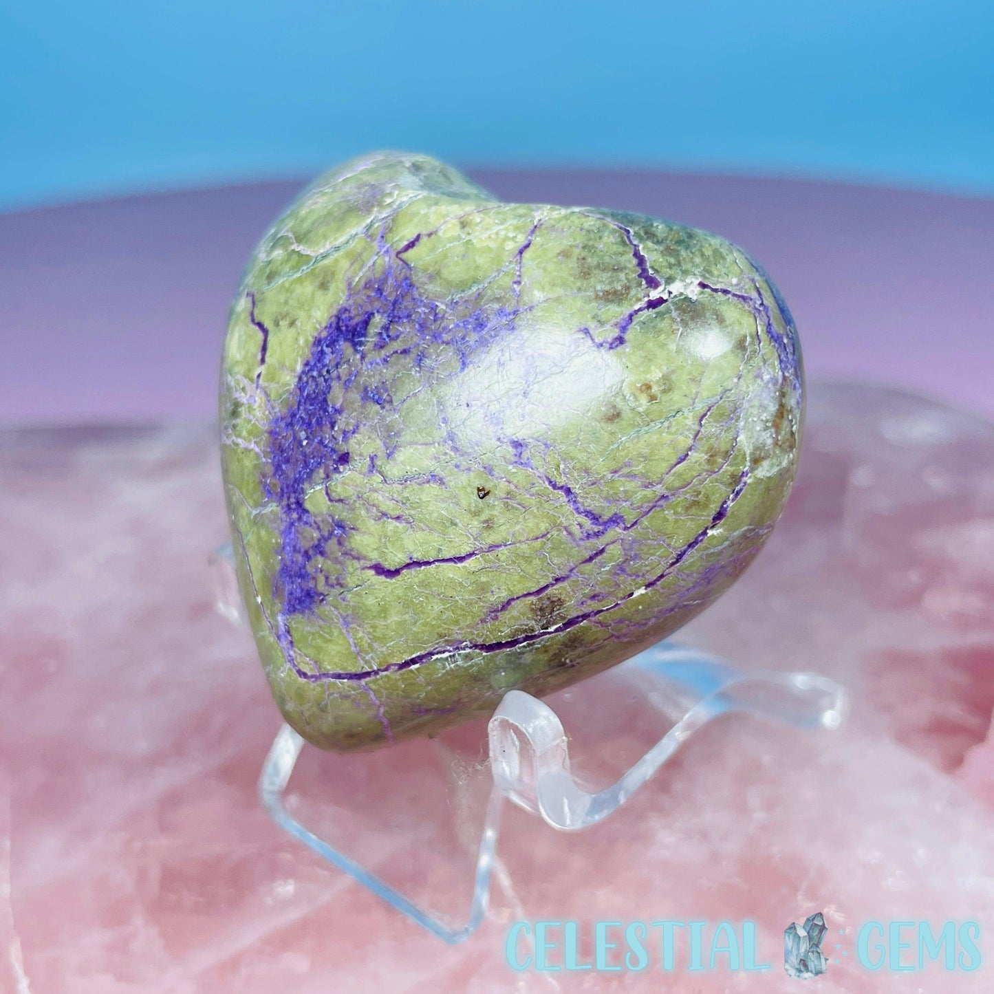 Atlantisite Heart Medium Carving