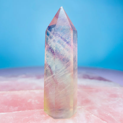 Candy Fluorite Small Tower