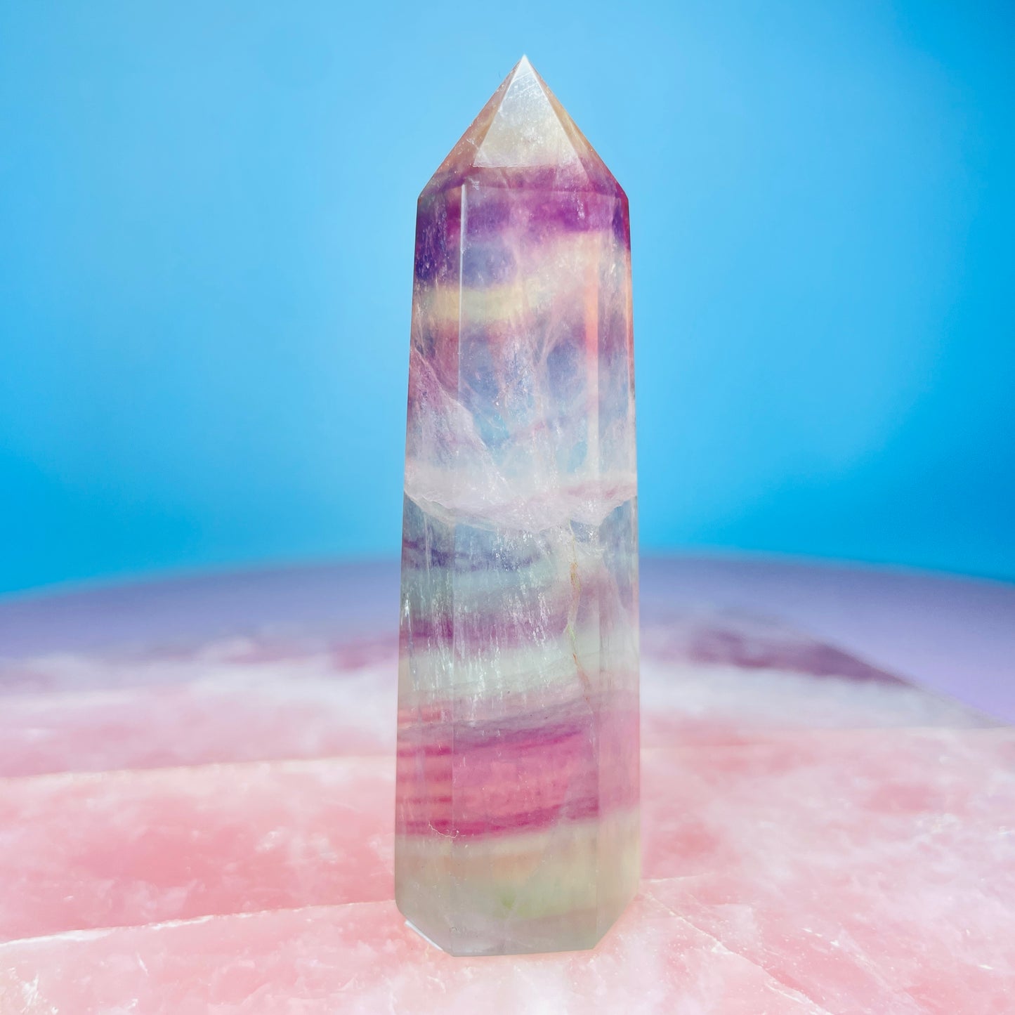 Candy Fluorite Small Tower