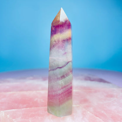Candy Fluorite Small Tower