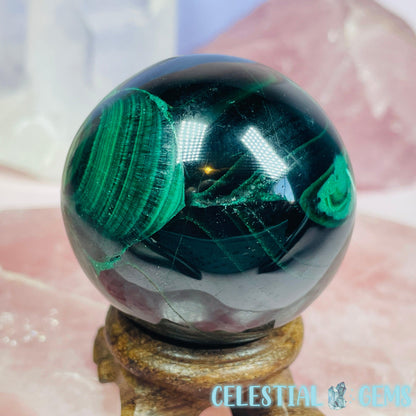 Malachite Medium Sphere E