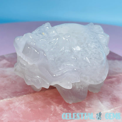 Agate 'Pixiu' Dragon Frog Carving