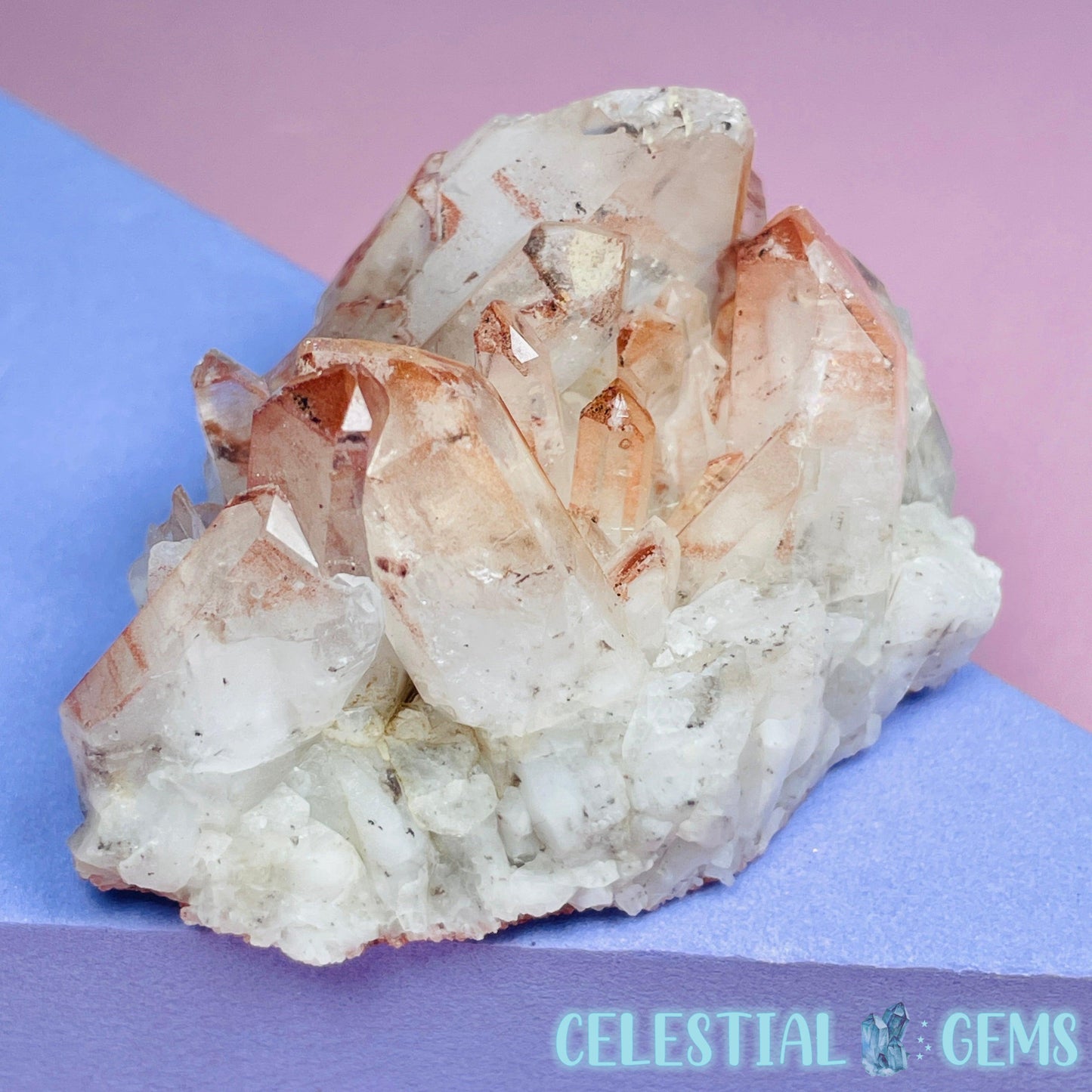 Lithium Quartz Small Cluster Specimen