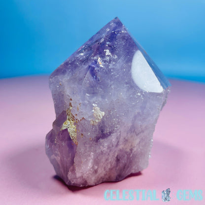 Amethyst Part Polished Small Chunky Point Freeform