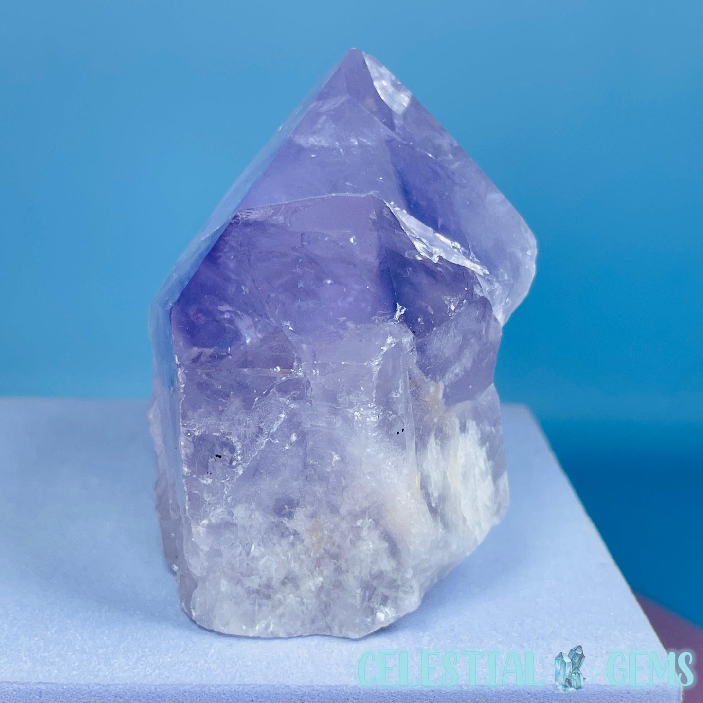 Amethyst Part Polished Small Chunky Point Freeform