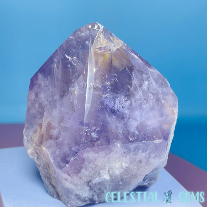 Amethyst Part Polished Medium Point Freeform