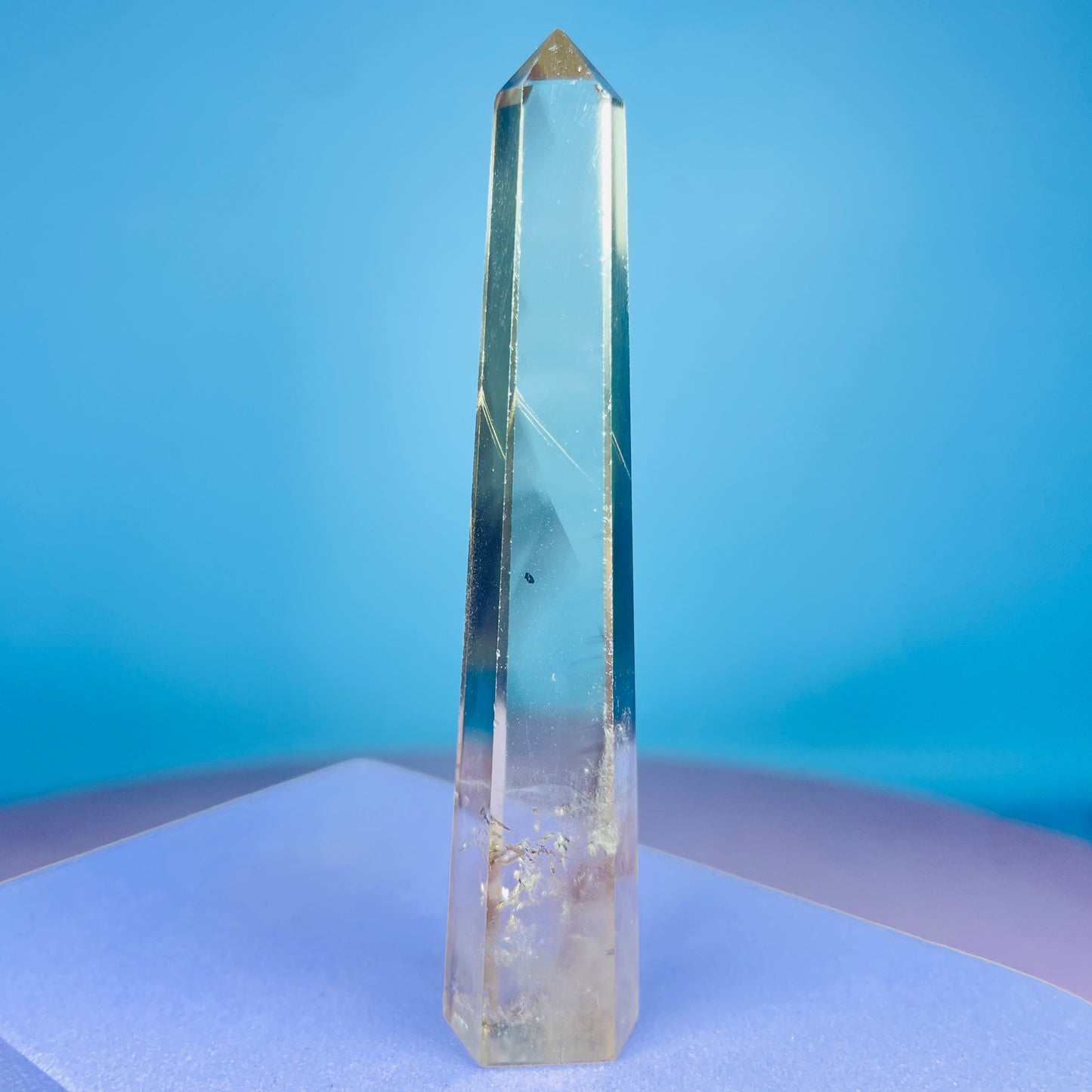 Natural Smoky Citrine Small Tower