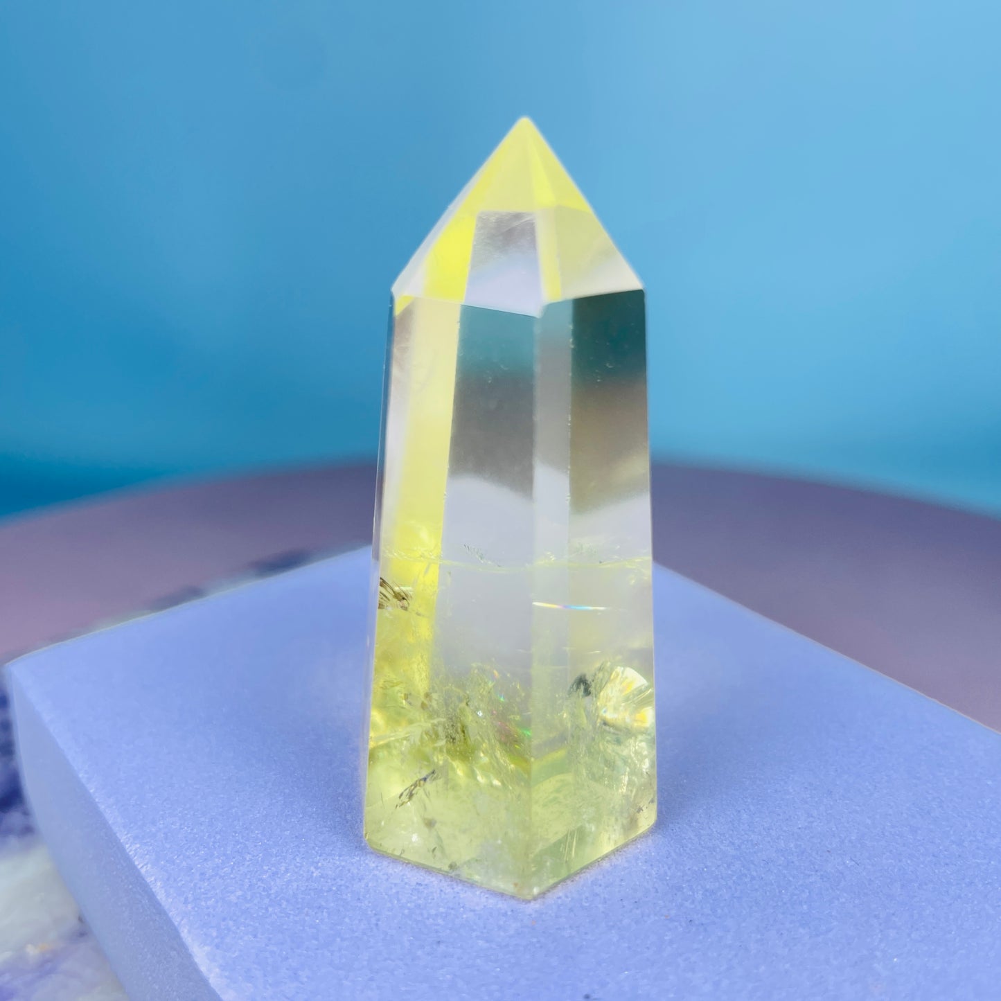 Natural Smoky Citrine Small Tower