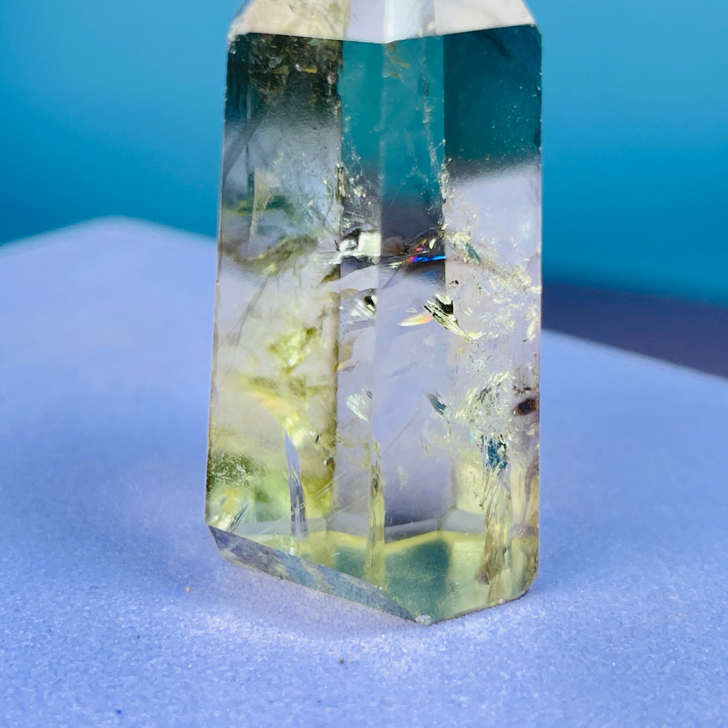 Phantom 'Mountain' Natural Smoky Citrine Small Tower