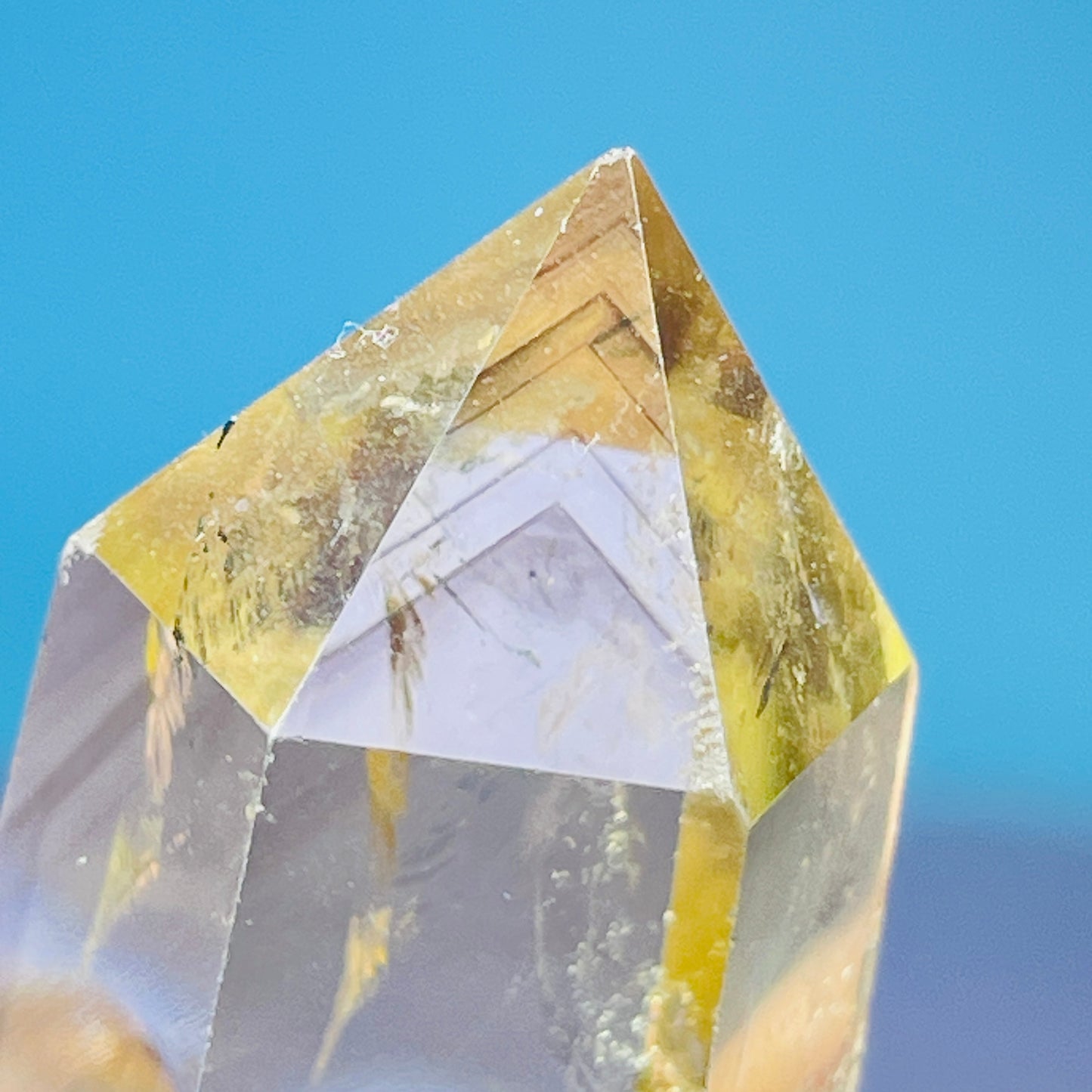Phantom 'Mountain' Natural Smoky Citrine Small Tower