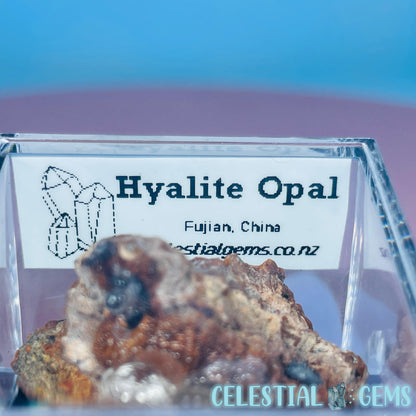 Hyalite Opal on Matrix Mini Specimen (UV)