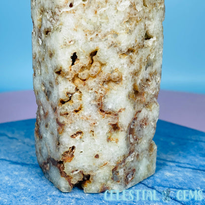 Prehnite with Epidote Large Tower