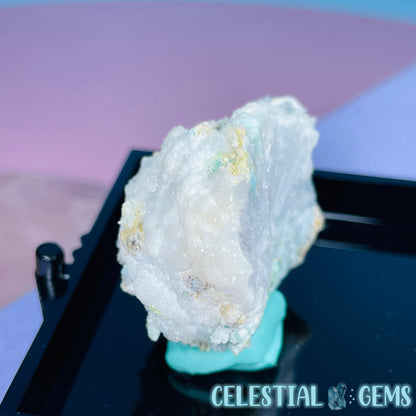 Gypsum + UV Phosphorescent Aragonite Small Specimen in Box (Video)