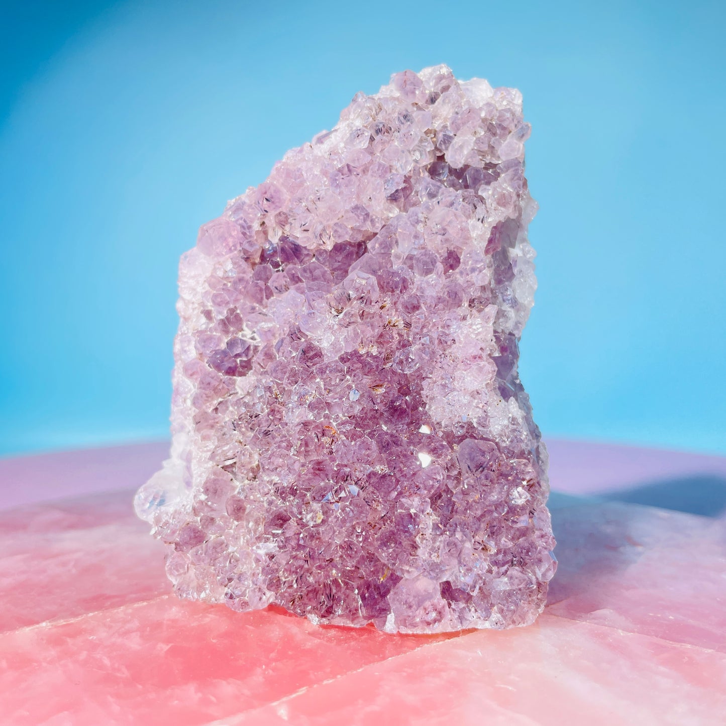 Amethyst Small Standing Cluster (Video)