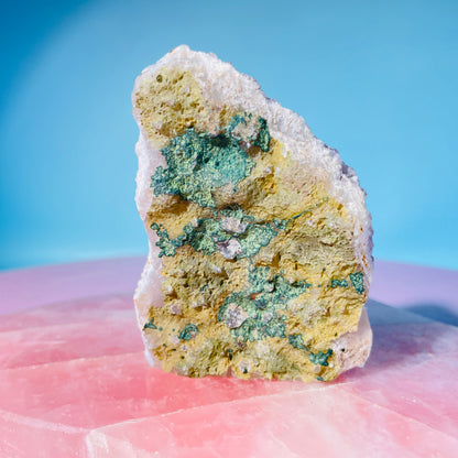 Amethyst Small Standing Cluster (Video)