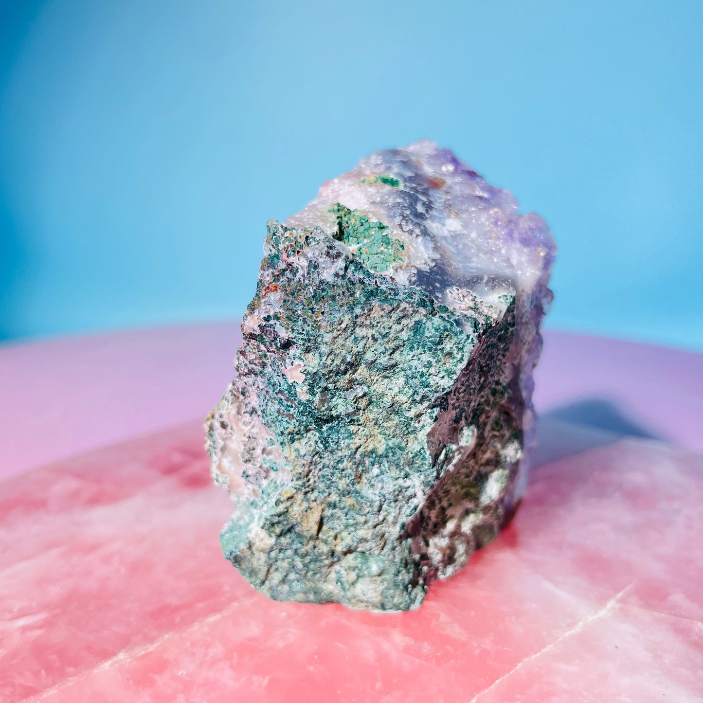 Amethyst Small Standing Cluster (Video)