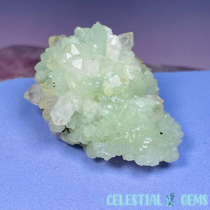 Prehnite + Quartz Mini Cluster Specimen