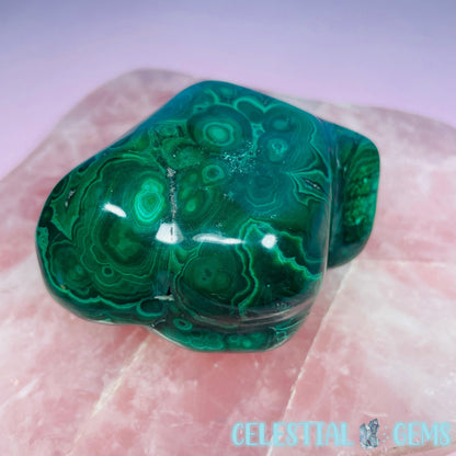 Malachite Semi-Polished Small Freeform