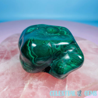 Malachite Semi-Polished Small Freeform