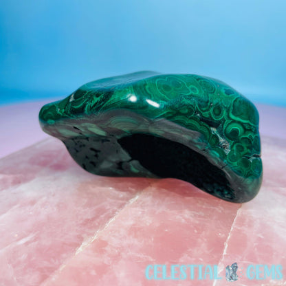 Malachite Semi-Polished Small Freeform