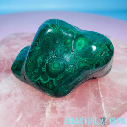 Malachite Semi-Polished Small Freeform