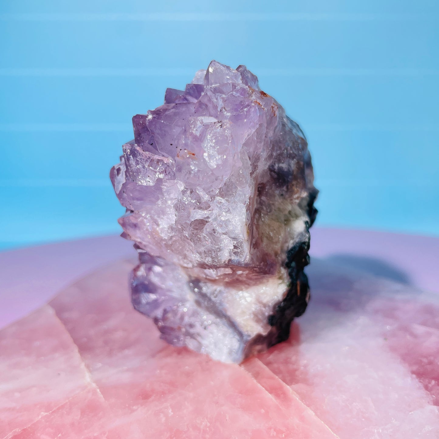 Amethyst Small Standing Cluster (Video)