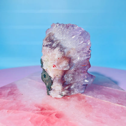 Amethyst Small Standing Cluster (Video)