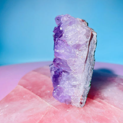 Amethyst Small Standing Cluster (Video)