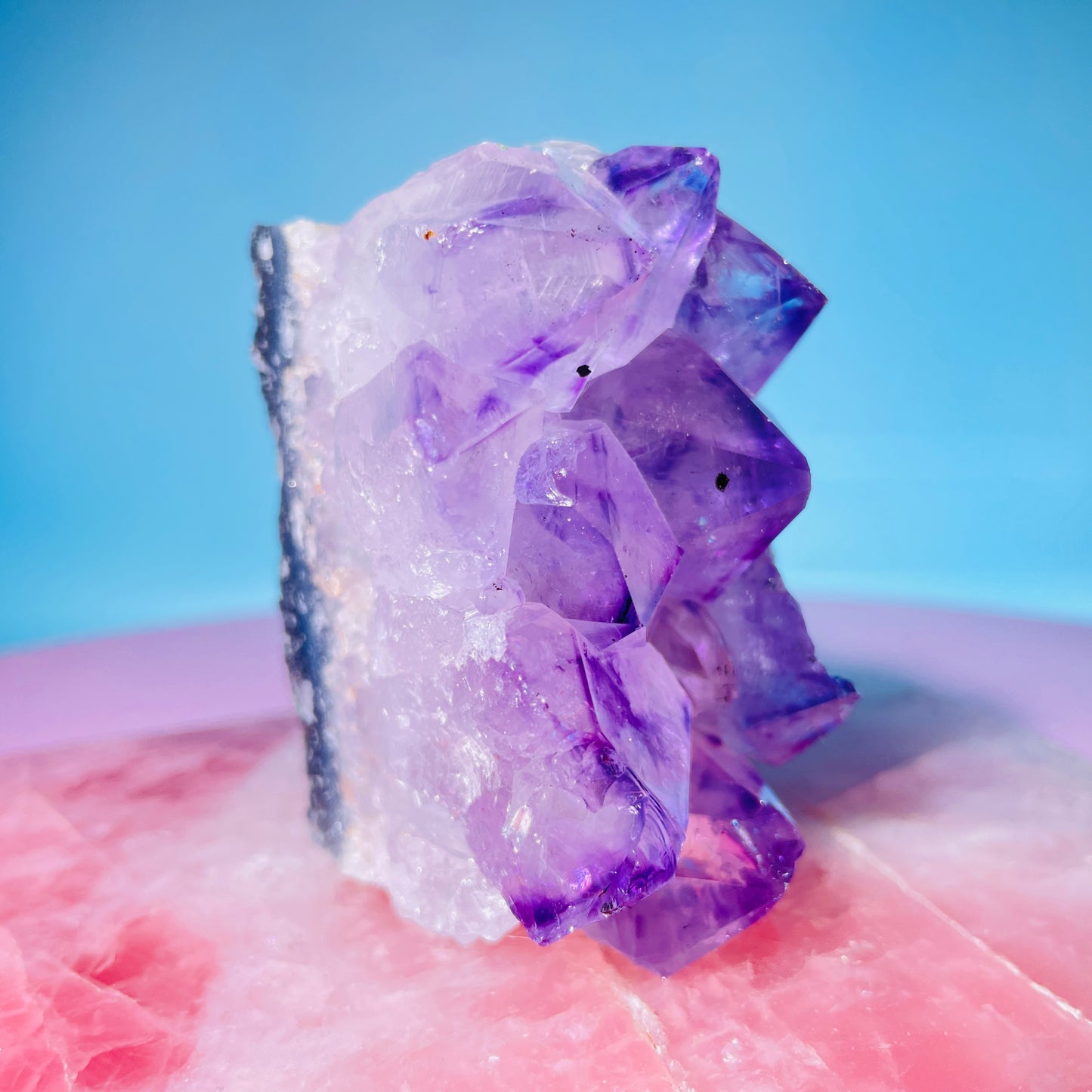 Amethyst Small Standing Cluster (Video)