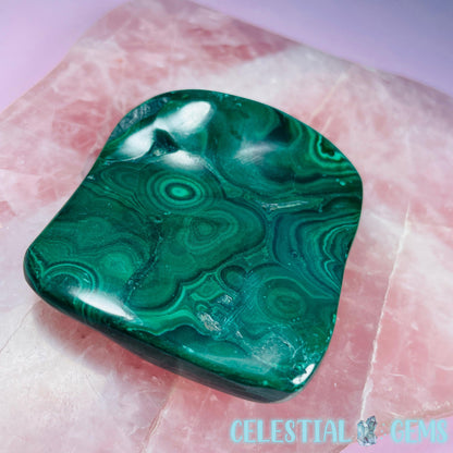Malachite Semi-Polished Small Freeform