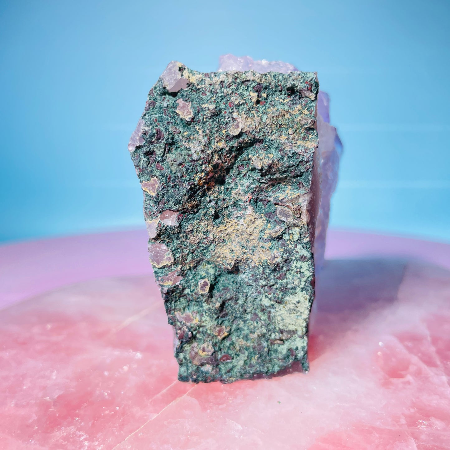 Amethyst Small Standing Cluster (Video)