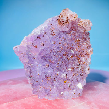 Amethyst Small Standing Cluster (Video)