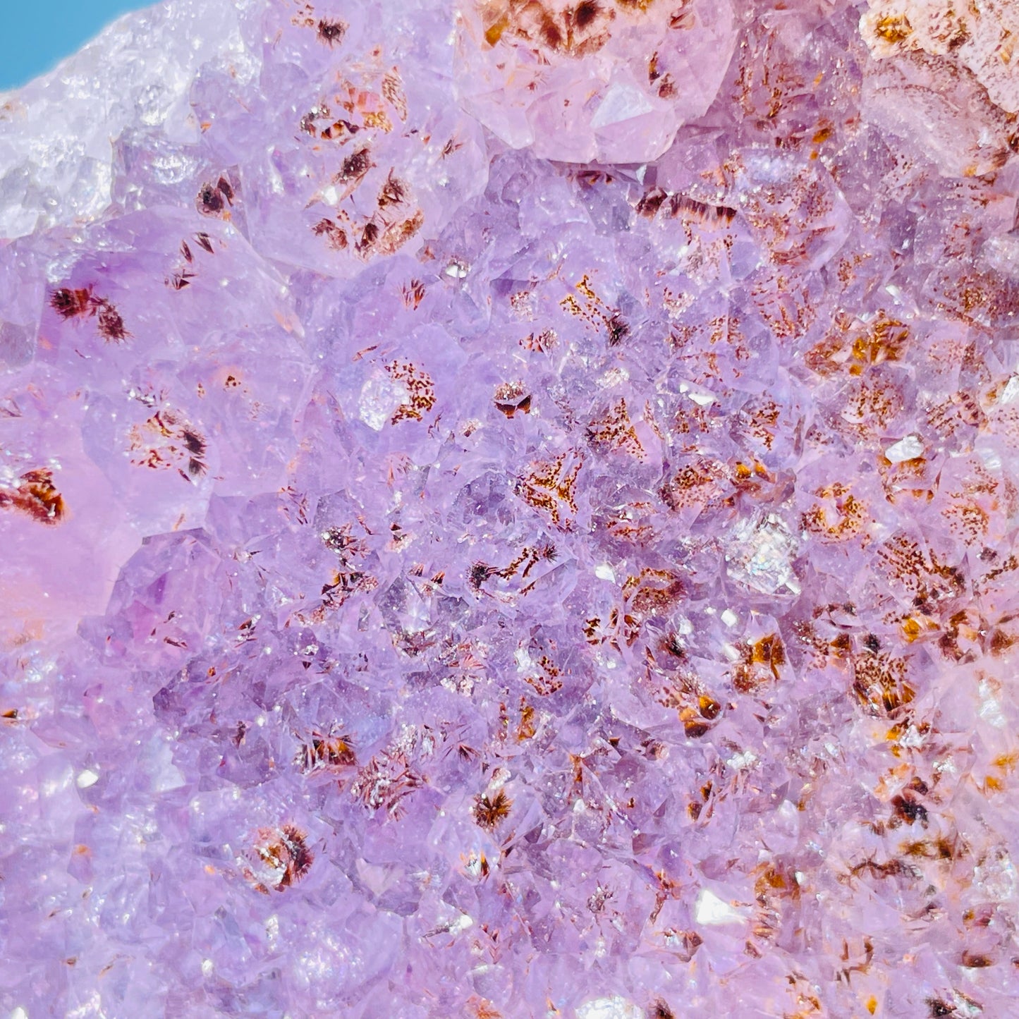 Amethyst Small Standing Cluster (Video)