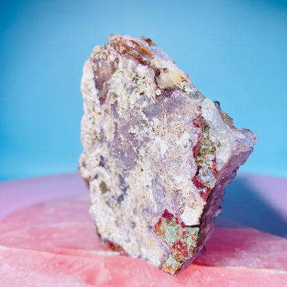 Amethyst Small Standing Cluster (Video)