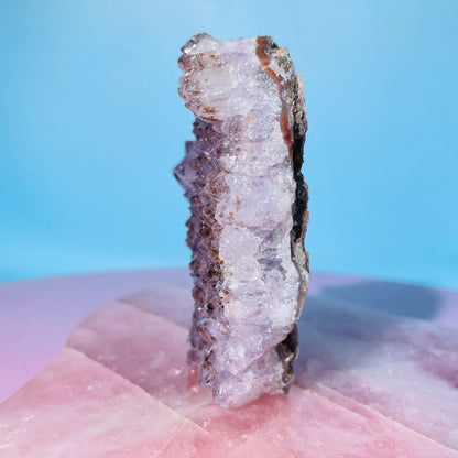 Amethyst Small Standing Cluster (Video)