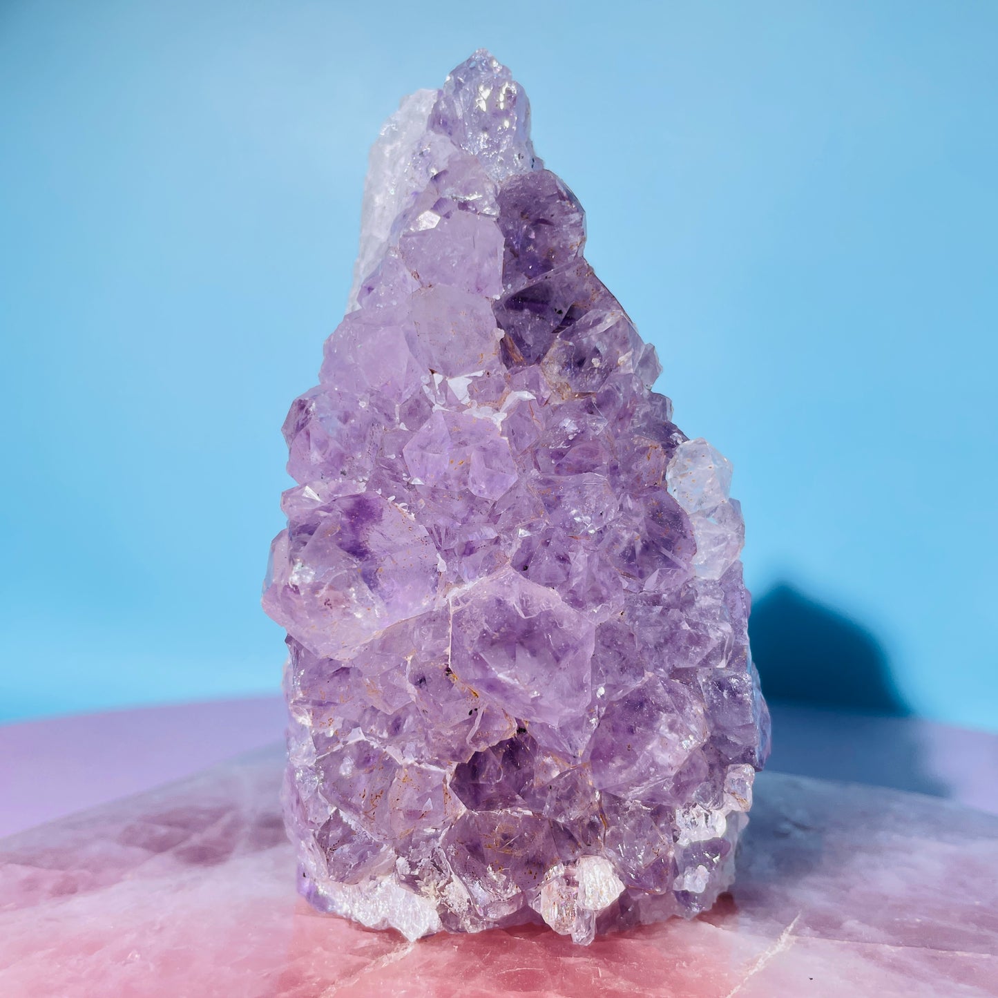 Amethyst Medium Standing Cluster (Video)