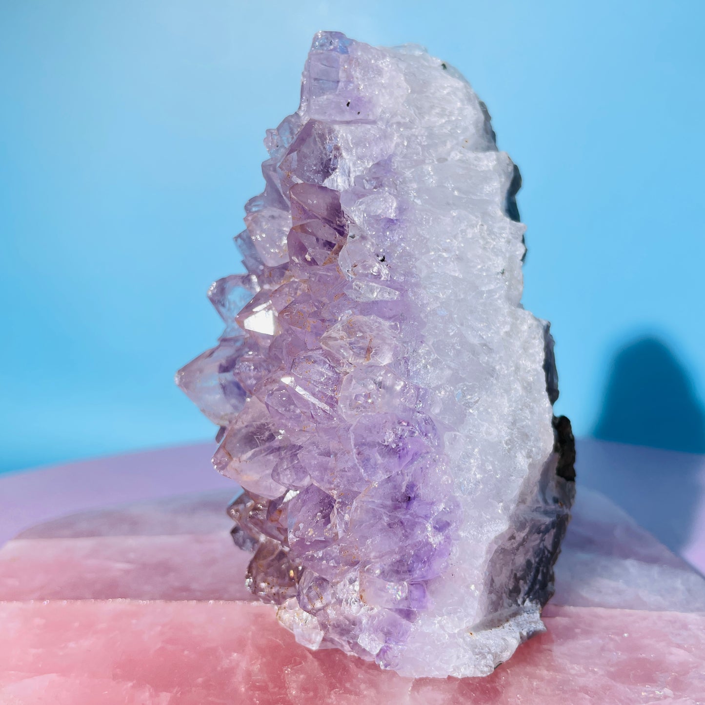 Amethyst Medium Standing Cluster (Video)