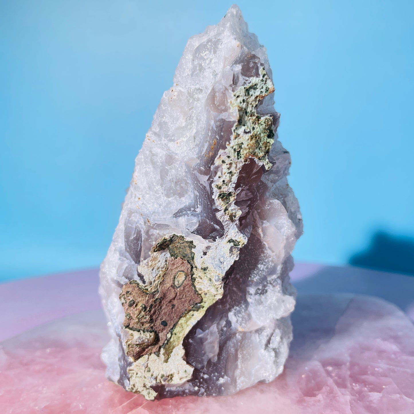 Amethyst Medium Standing Cluster (Video)