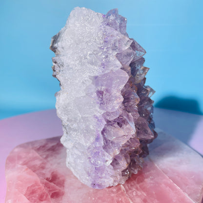 Amethyst Medium Standing Cluster (Video)