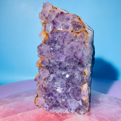 Amethyst Medium Standing Cluster (Video)