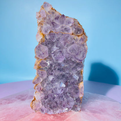 Amethyst Medium Standing Cluster (Video)