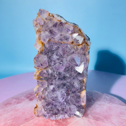 Amethyst Medium Standing Cluster (Video)