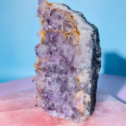 Amethyst Medium Standing Cluster (Video)