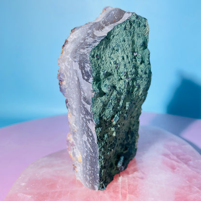 Amethyst Medium Standing Cluster (Video)