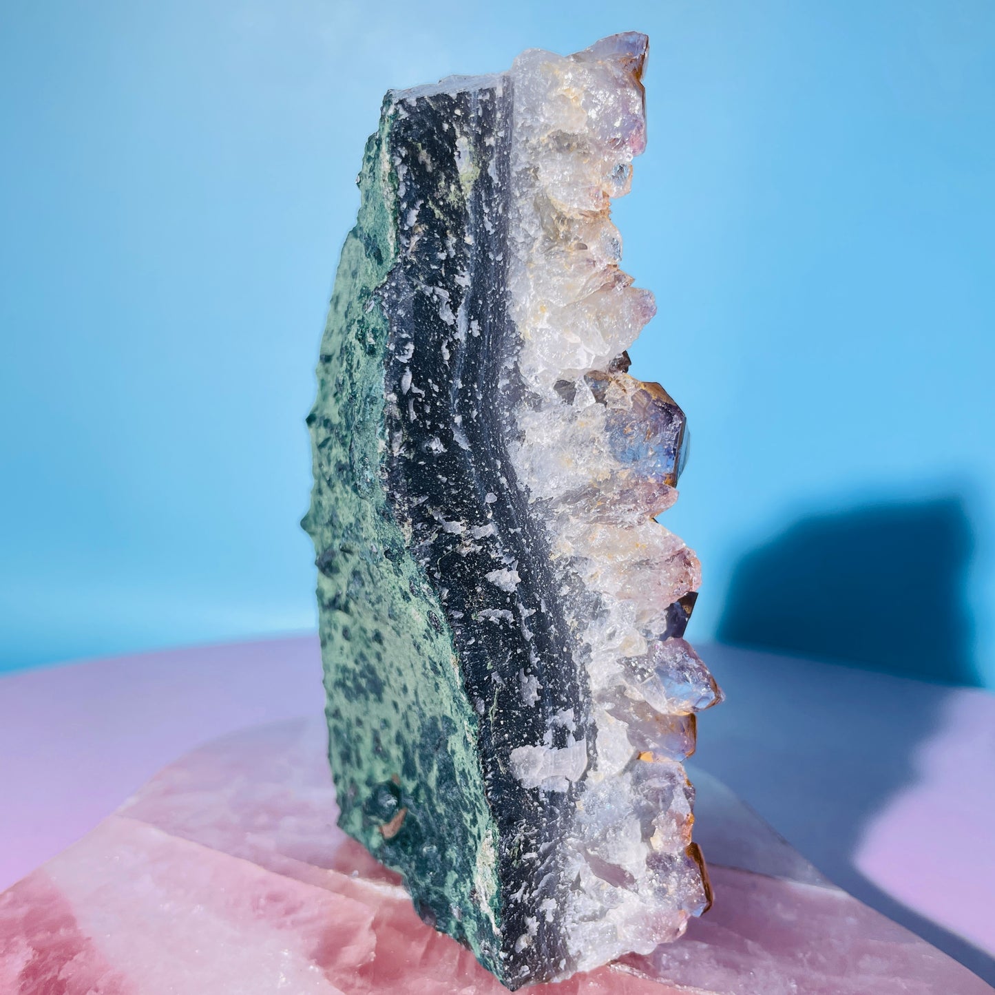 Amethyst Medium Standing Cluster (Video)