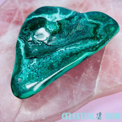 Malachite Semi-Polished Small Freeform
