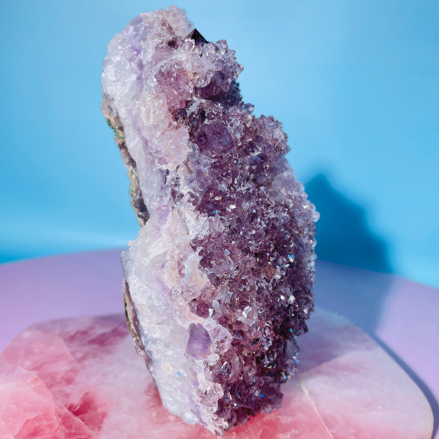 Amethyst Medium Standing Cluster (Video)