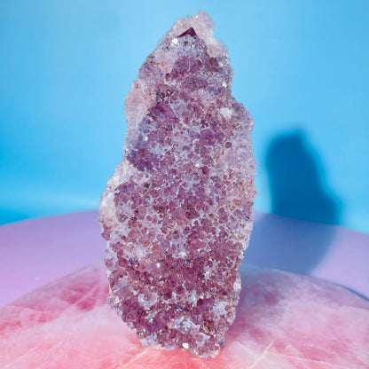 Amethyst Medium Standing Cluster (Video)