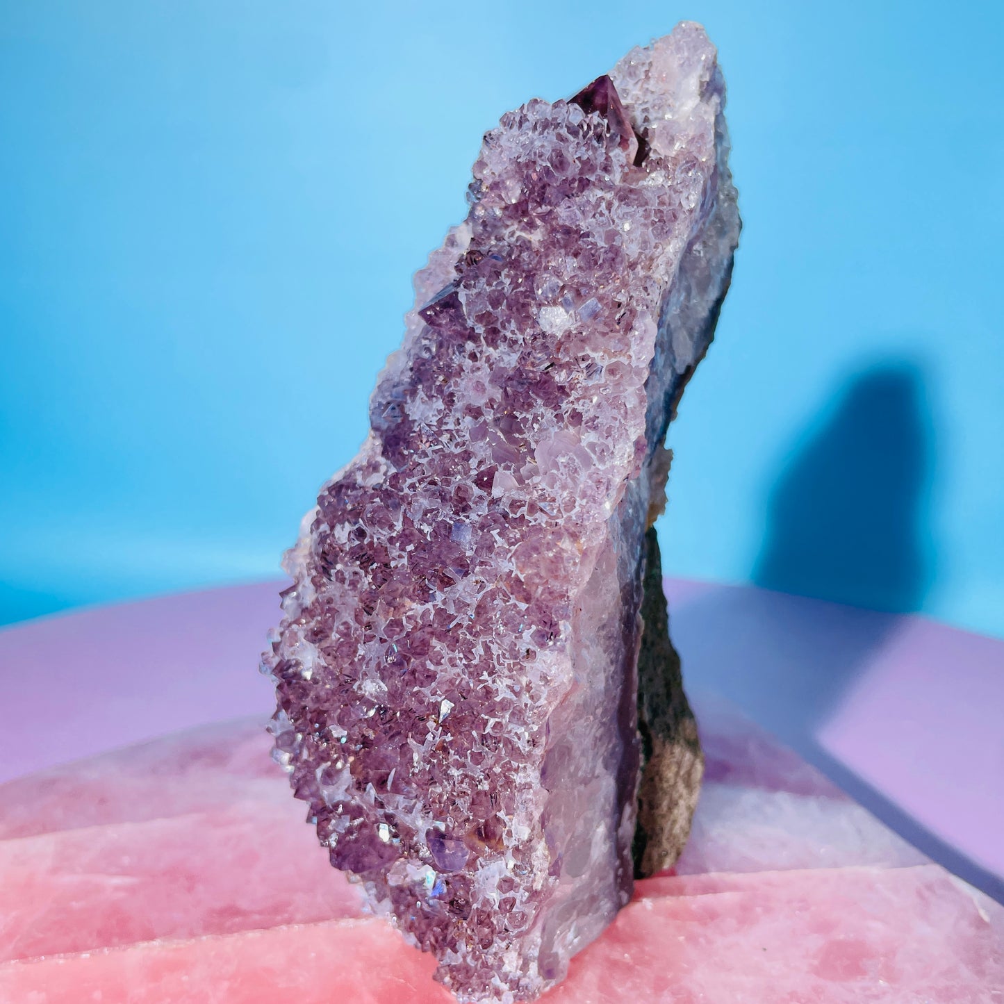 Amethyst Medium Standing Cluster (Video)